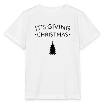 Es ist das Schenken von Weihnachten - Stanley/Stella Kinder T-Shirt MINI CREATOR  - Weiß - Vorne - Maike (125cm)
