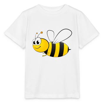 fleißiges Bienchen - Stanley/Stella Kinder T-Shirt MINI CREATOR  - Weiß - Vorne - Maike (125cm)