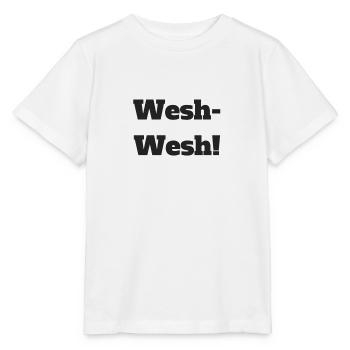 wesh wesh - T-shirt bio MINI CREATOR Stanley/Stella Enfant - blanc - Devant - Maike (125cm)