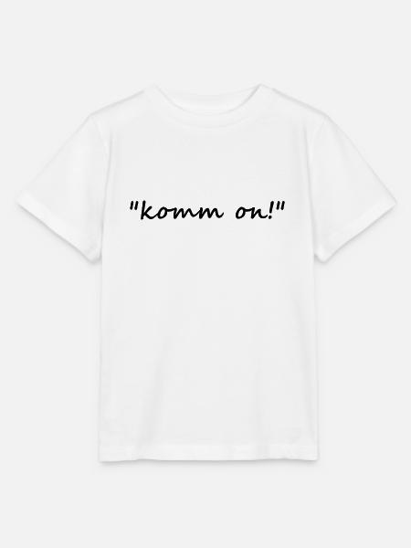 komm on! - Stanley/Stella Kinder T-Shirt MINI CREATOR  - Weiß