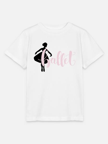 Ballerina - Stanley/Stella Kinder T-Shirt MINI CREATOR - Weiß