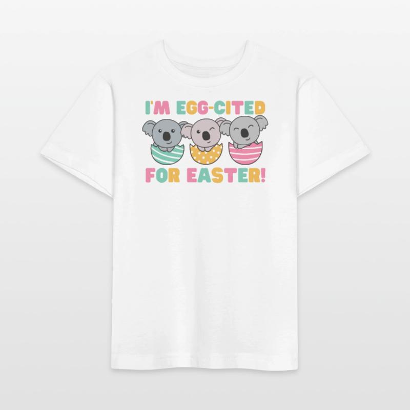 sweet koalas for Easter with Easter eggs koala Stanley/Stella MINI CREATOR Kids’ T-Shirt