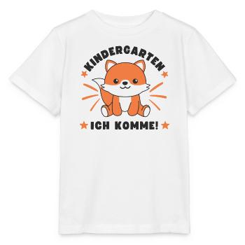 Kindergarten Ich Komme! Fuchs - Stanley/Stella Kinder T-Shirt MINI CREATOR  - Weiß - Vorne - Maike (125cm)