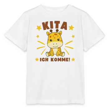 Kita Ich Komme Kitakind - Stanley/Stella Kinder T-Shirt MINI CREATOR  - Weiß - Vorne - Maike (125cm)