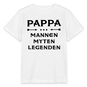 Vater - Männer, Mythen, Legenden - Stanley/Stella Kinder T-Shirt MINI CREATOR  - Weiß - Vorne - Maike (125cm)