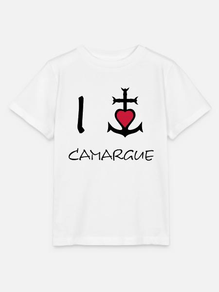 Ich liebe Camargue - Stanley/Stella Kinder T-Shirt MINI CREATOR - Weiß