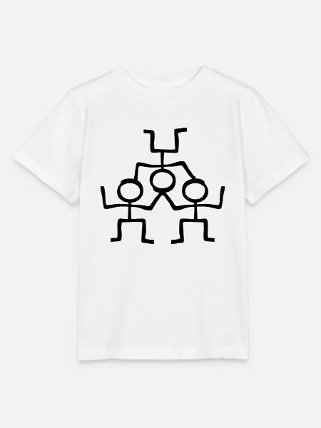 Acrobaten Acrobatic - Stanley/Stella Kinder T-Shirt MINI CREATOR  - Weiß