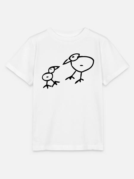 Vogel - Stanley/Stella Kinder T-Shirt MINI CREATOR - Weiß