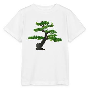 Bonsai - Stanley/Stella Kinder T-Shirt MINI CREATOR  - Weiß - Vorne - Maike (125cm)