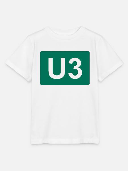 Berlin U-Bahn U3 - Stanley/Stella Kinder T-Shirt MINI CREATOR  - Weiß
