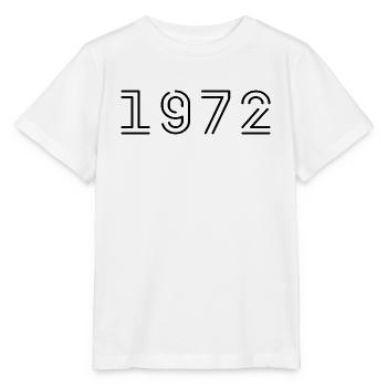 1972 Retro 1972 Geschenk 1972 Jahrgang 1972 - Stanley/Stella Kinder T-Shirt MINI CREATOR  - Weiß - Vorne - Maike (125cm)