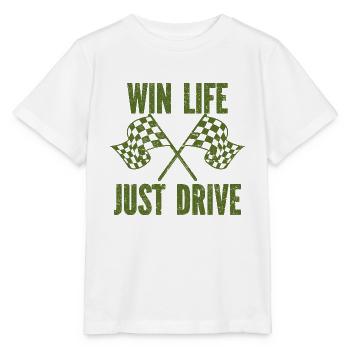 Voiture Vintage Racing Car Lovers Voiture Vétérans - T-shirt bio MINI CREATOR Stanley/Stella Enfant - blanc - Devant - Maike (125cm)