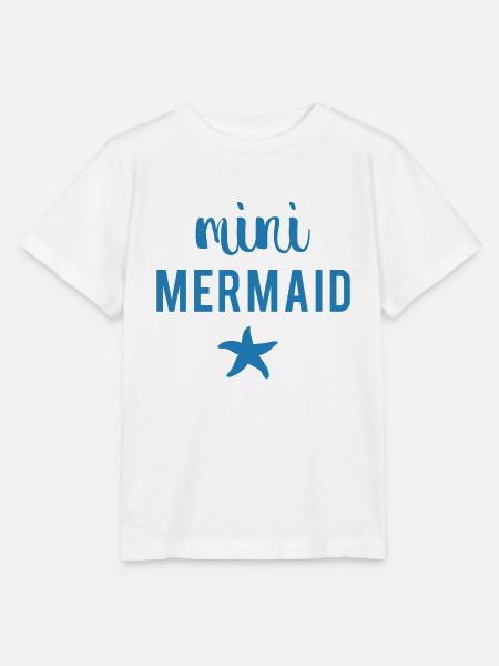 Mini Mermaid - Stanley/Stella Kinder T-Shirt MINI CREATOR  - Weiß