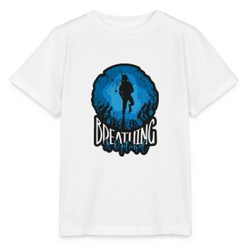 Schwimmer Präsent Wassersport Schwimmen Tauchen - Stanley/Stella Kinder T-Shirt MINI CREATOR  - Weiß - Vorne - Maike (125cm)
