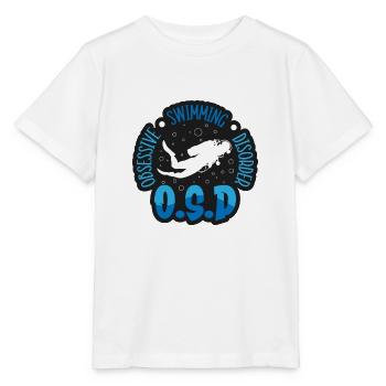 Schwimmer Präsent Wassersport Schwimmen Tauchen - Stanley/Stella Kinder T-Shirt MINI CREATOR  - Weiß - Vorne - Maike (125cm)