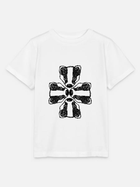 Dachs - Stanley/Stella Kinder T-Shirt MINI CREATOR - Weiß