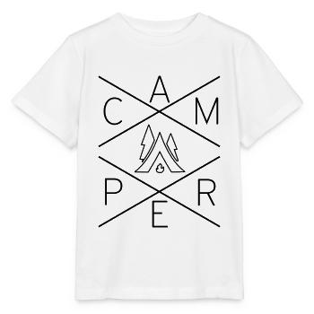 CAMPER - Stanley/Stella MINI CREATOR Kids’ T-Shirt - white - Front - Maike (125cm)