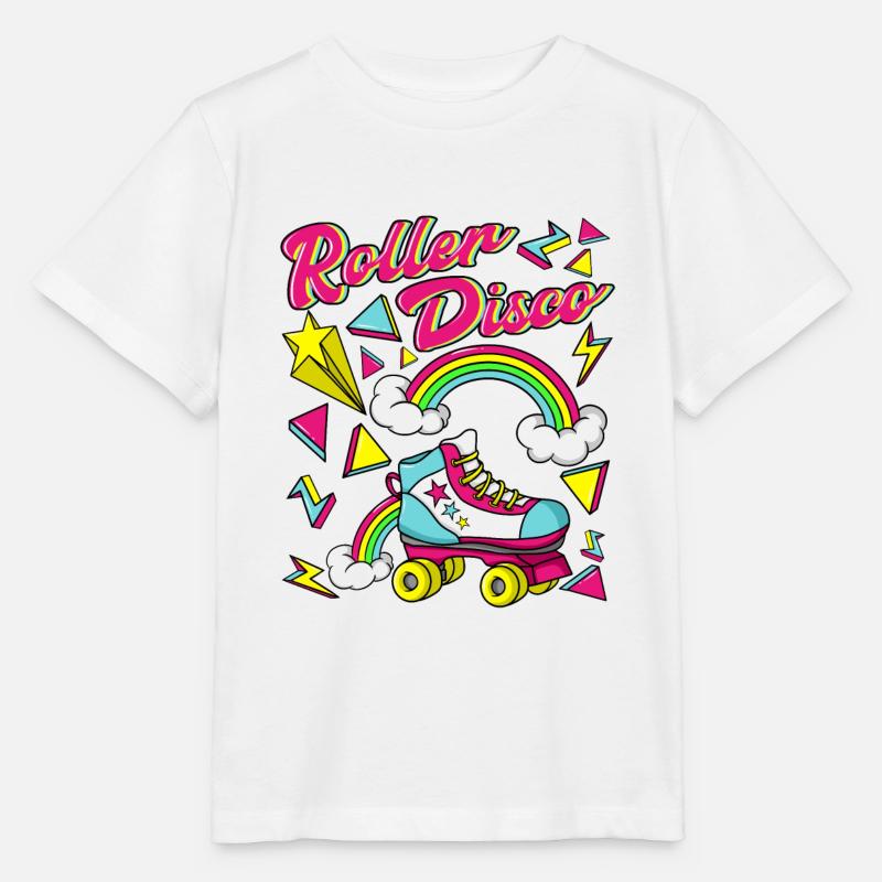 Discothèque à rouleaux - T-shirt bio MINI CREATOR Stanley/Stella Enfant - blanc