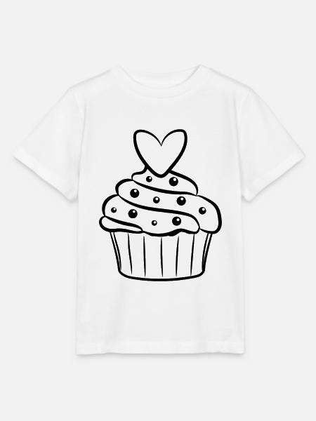 Backen Mama - Stanley/Stella Kinder T-Shirt MINI CREATOR  - Weiß