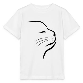 Chat Chat Chat - T-shirt bio MINI CREATOR Stanley/Stella Enfant - blanc - Devant - Maike (125cm)