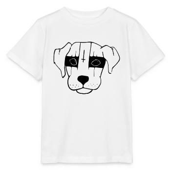 Black Metal Hund - Stanley/Stella Kinder T-Shirt MINI CREATOR  - Weiß - Vorne - Maike (125cm)
