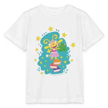Gut gebrüllt, liebe Monster Winzelschön Bücher - Stanley/Stella Kinder T-Shirt MINI CREATOR  - Weiß - Vorne - Maike (125cm)