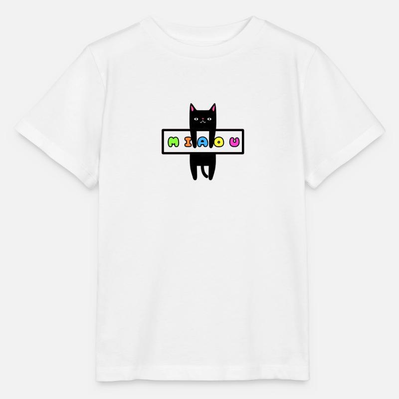 Miaou - T-shirt bio MINI CREATOR Stanley/Stella Enfant - blanc