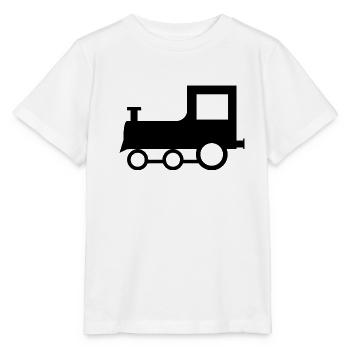 Train design for children - Stanley/Stella MINI CREATOR Kids’ T-Shirt - white - Front - Maike (125cm)
