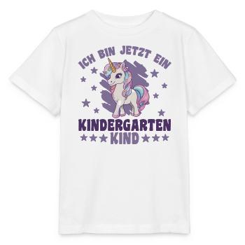 Je suis un enfant de maternelle maternelle licorne - T-shirt bio MINI CREATOR Stanley/Stella Enfant - blanc - Devant - Maike (125cm)