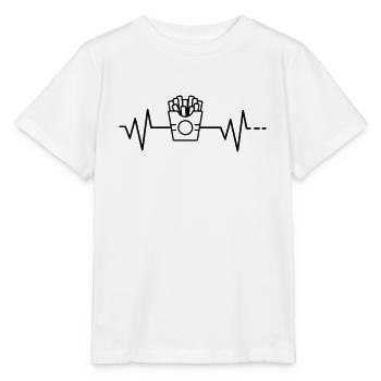 Heartbeat French Fries Fries Fast Food Fries - Stanley/Stella MINI CREATOR Kids’ T-Shirt - white - Front - Maike (125cm)