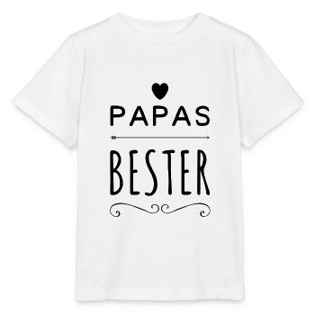 Papas Bester - Stanley/Stella Kinder T-Shirt MINI CREATOR  - Weiß - Vorne - Maike (125cm)