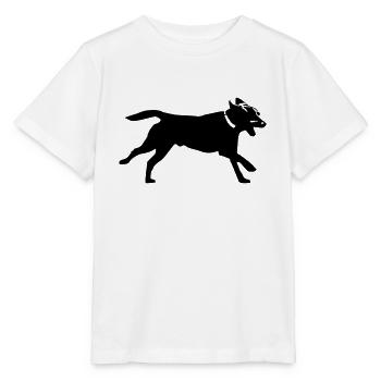 chien - T-shirt bio MINI CREATOR Stanley/Stella Enfant - blanc - Devant - Maike (125cm)