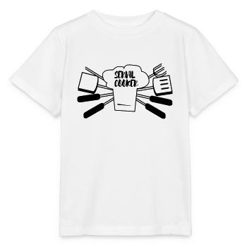 SEIAL COOKER - Stanley/Stella MINI CREATOR Kids’ T-Shirt - white - Front - Maike (125cm)