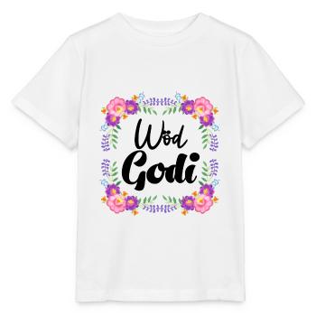 Wöd Godi Tolle Godi Taufpatin Österreich Sprüche - Stanley/Stella Kinder T-Shirt MINI CREATOR  - Weiß - Vorne - Maike (125cm)