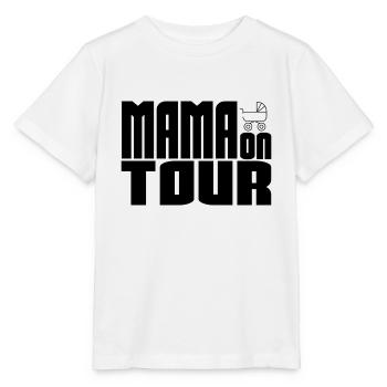 Maman en tournée - T-shirt bio MINI CREATOR Stanley/Stella Enfant - blanc - Devant - Maike (125cm)