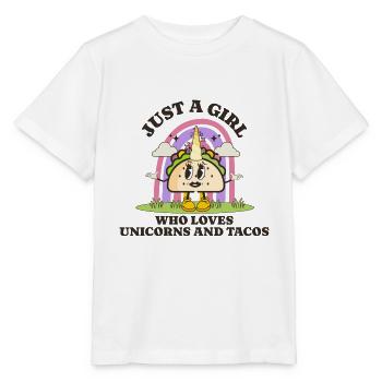 Taco - Stanley/Stella Kinder T-Shirt MINI CREATOR  - Weiß - Vorne - Maike (125cm)