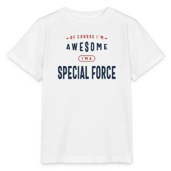 Profession de force spéciale - T-shirt bio MINI CREATOR Stanley/Stella Enfant - blanc - Devant - Maike (125cm)
