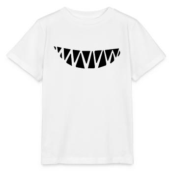 Smiling teeth minimum distance - Stanley/Stella MINI CREATOR Kids’ T-Shirt - white - Front - Maike (125cm)