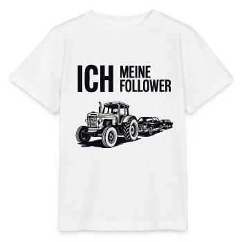 Me & My Followers – Traktor Edition - Stanley/Stella MINI CREATOR Kids’ T-Shirt - white - Front - Maike (125cm)