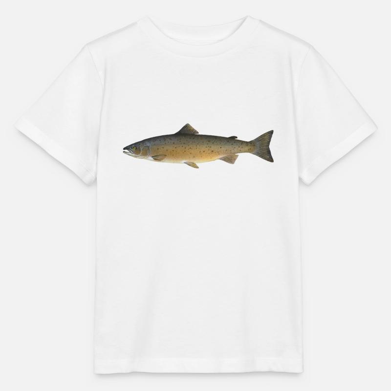 saumon - T-shirt bio MINI CREATOR Stanley/Stella Enfant - blanc