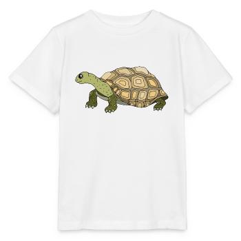 Schildkröte - Stanley/Stella Kinder T-Shirt MINI CREATOR  - Weiß - Vorne - Maike (125cm)