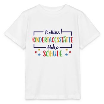 Farewell children daycare graduates 2025 - Stanley/Stella MINI CREATOR Kids’ T-Shirt - white - Front - Maike (125cm)