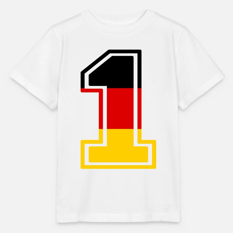 Germany Germany nr 1 - Stanley/Stella MINI CREATOR Kids’ T-Shirt - white