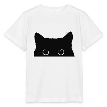 Kätzchen - Stanley/Stella Kinder T-Shirt MINI CREATOR  - Weiß - Vorne - Maike (125cm)