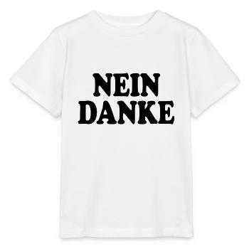 Nein danke - Stanley/Stella Kinder T-Shirt MINI CREATOR  - Weiß - Vorne - Maike (125cm)