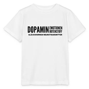 Shirt-Design Dopamin - Stanley/Stella Kinder T-Shirt MINI CREATOR  - Weiß - Vorne - Maike (125cm)