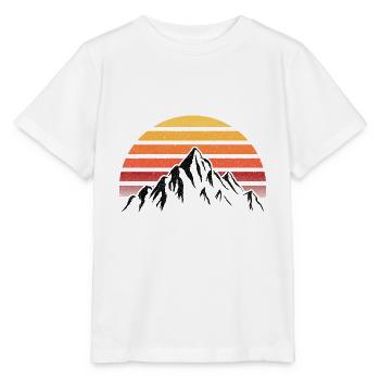 Soleil levant - T-shirt bio MINI CREATOR Stanley/Stella Enfant - blanc - Devant - Maike (125cm)