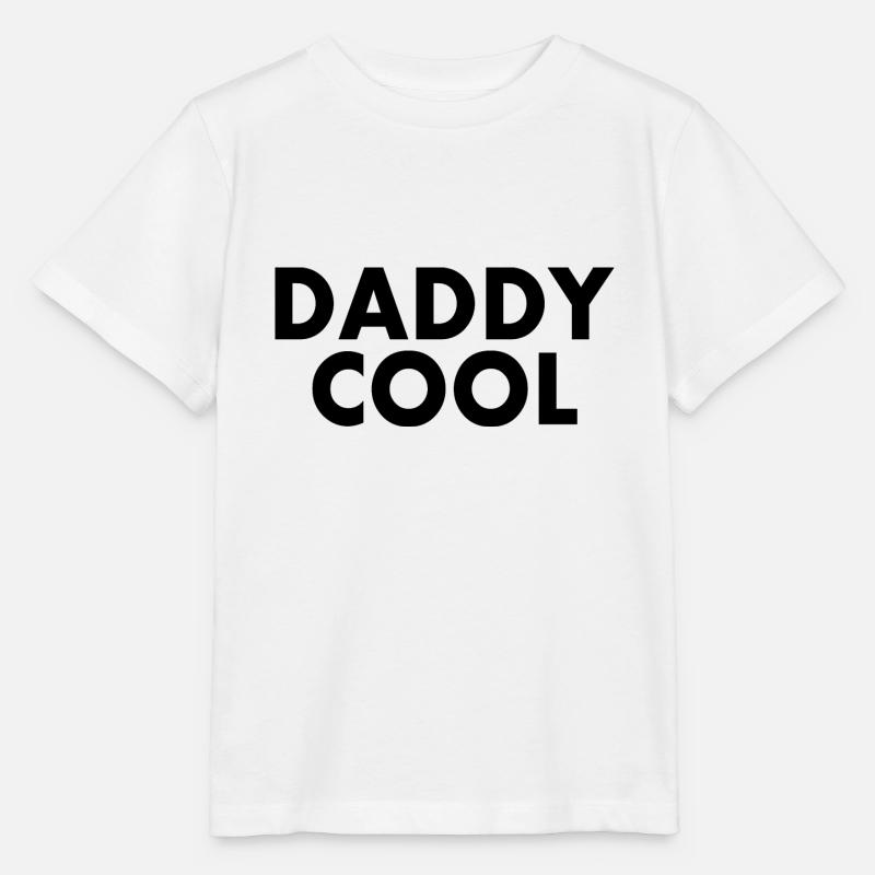 Daddy cool - T-shirt bio MINI CREATOR Stanley/Stella Enfant - blanc