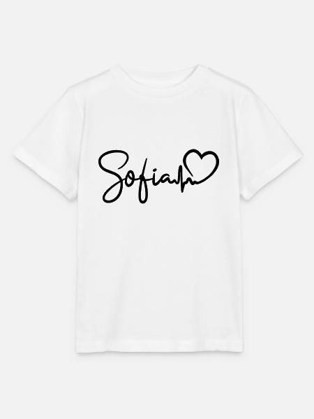 Sofia Herzschlag Bulgarien Sofia - Stanley/Stella Kinder T-Shirt MINI CREATOR - Weiß