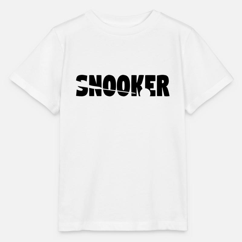 Billiards Snooker Pool - Stanley/Stella MINI CREATOR Kids’ T-Shirt - white